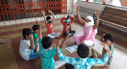 Essential life skill sessions with children